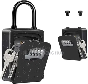 Key Lock Box, Wall Mounted Key Safe Box Hp