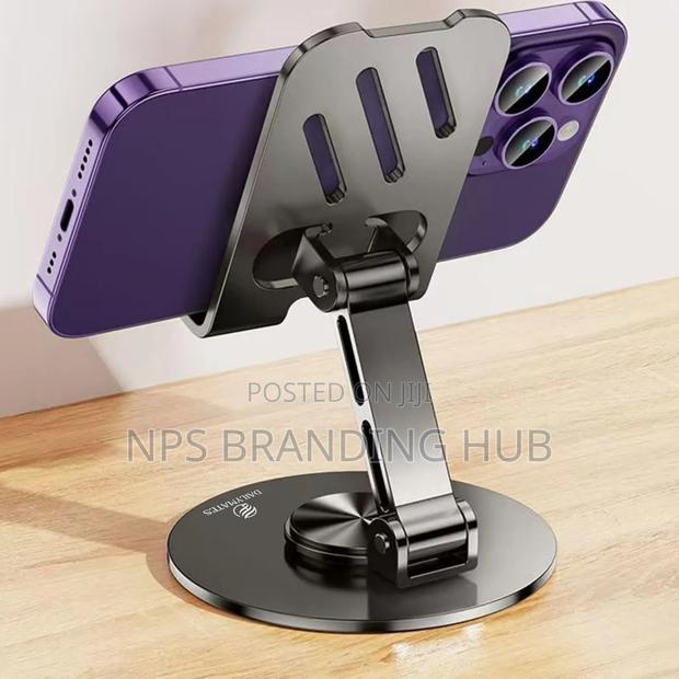 Foldable, Adjustable Rotatable Phone Stand Zn - thumbnail 2