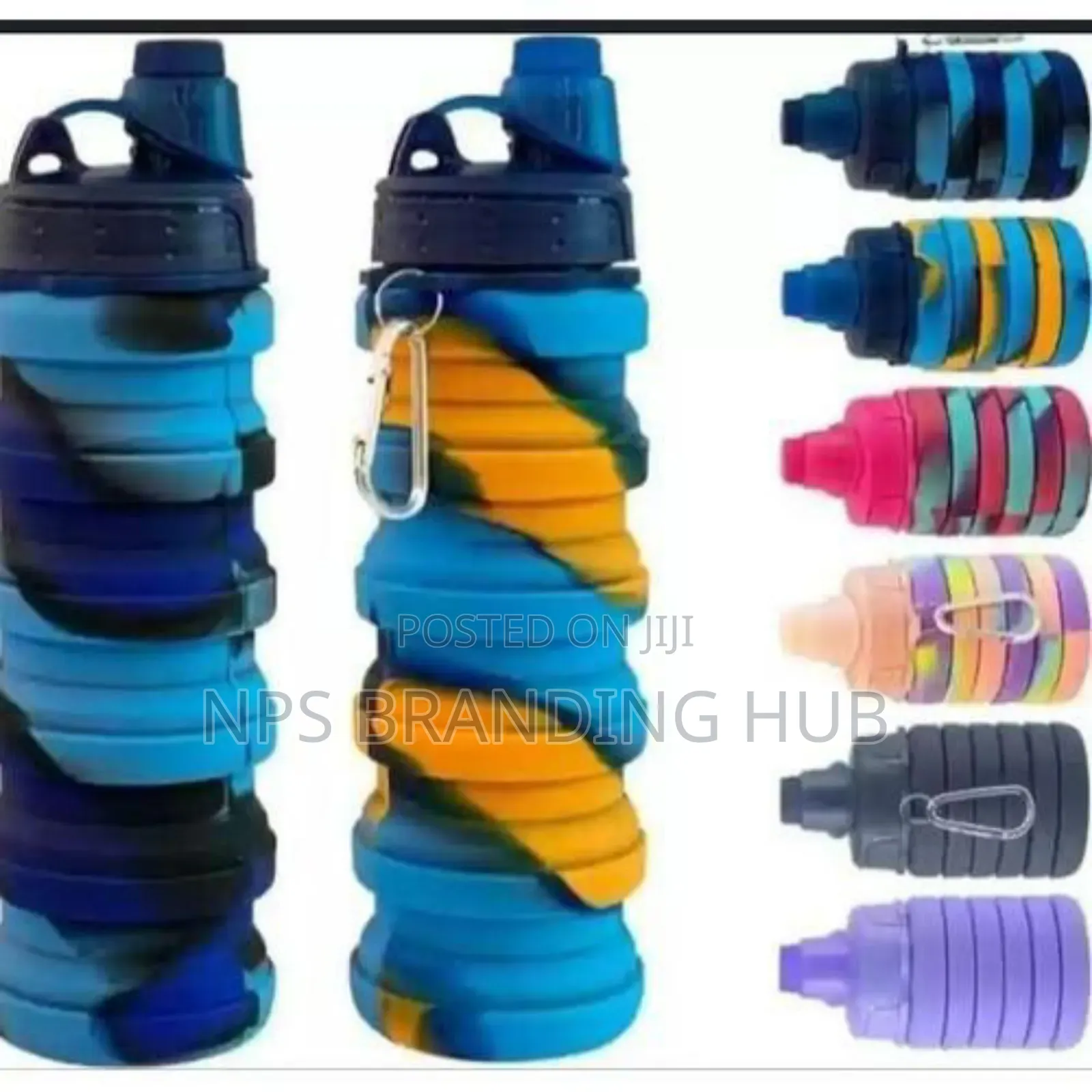 480ml Collapsible Silicone Water Bottle Hbc