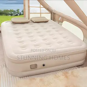 Inflatable Mattress With Pillows