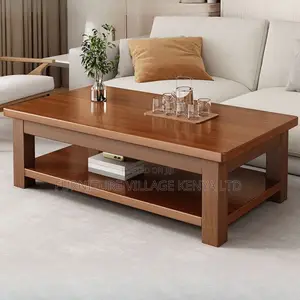 Coffee Table; Executive 120cm Mahogany Office Coffee Table