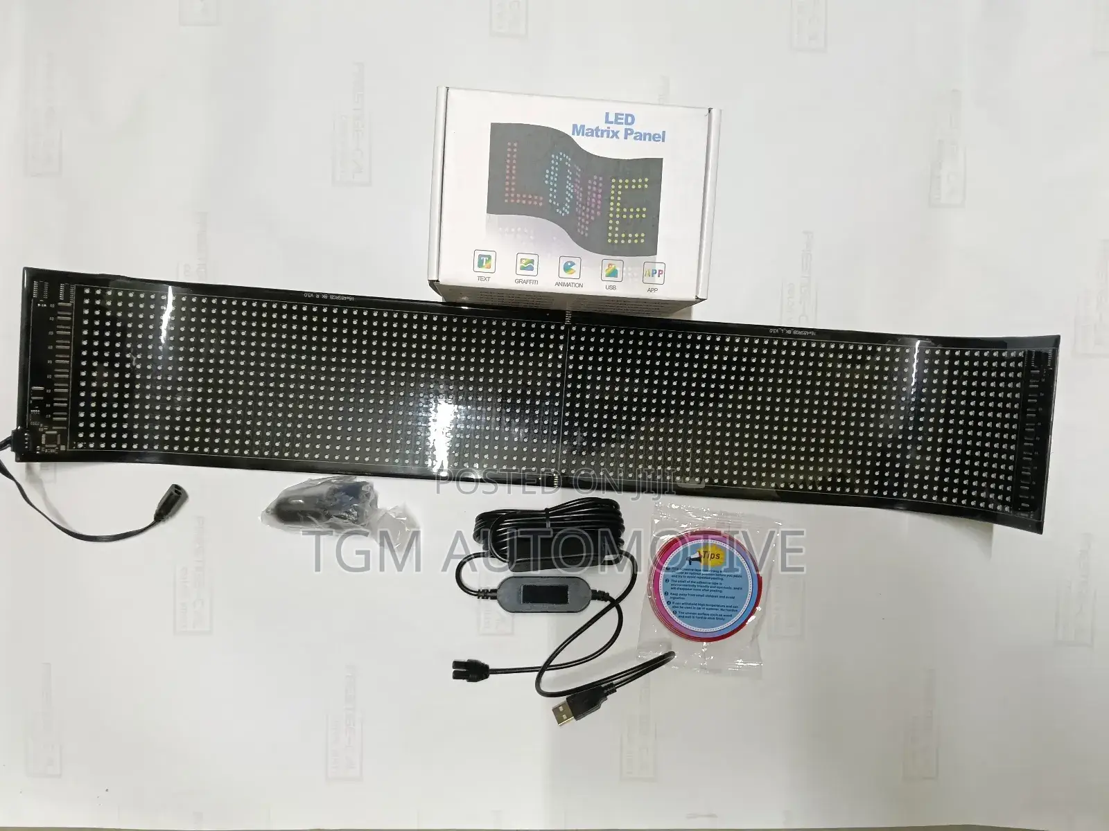 Matrix Panel 12x47cm Led With App