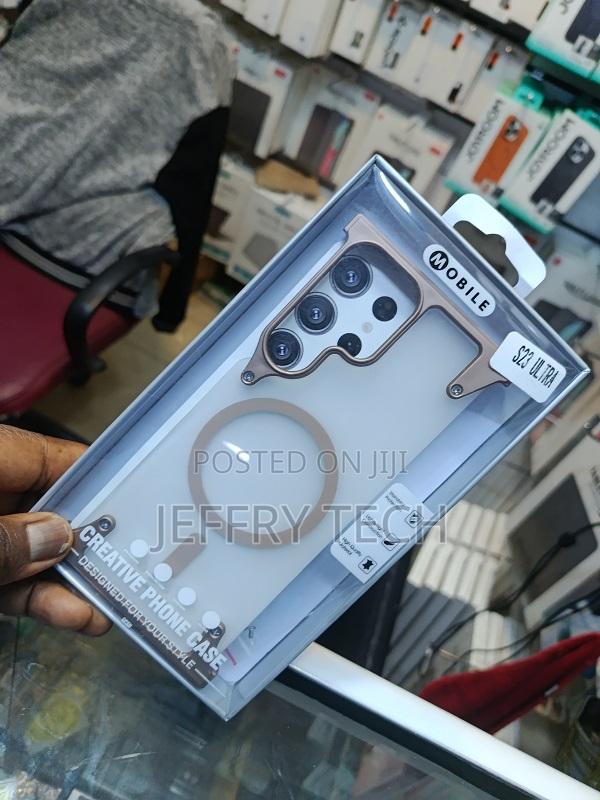 Samsung Galaxy S23 Ultra,A Clear Shockproof Design, and Luxury Plating - thumbnail 2