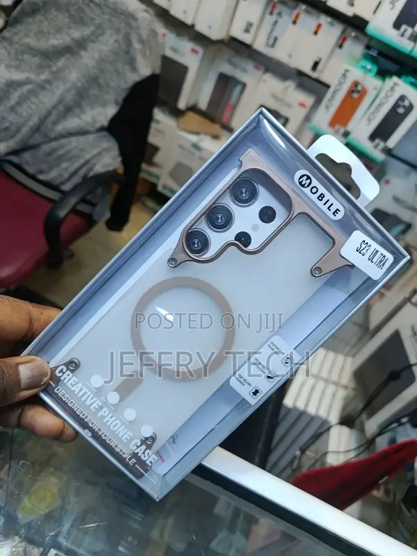 Samsung Galaxy S23 Ultra,A Clear Shockproof Design, and Luxury Plating