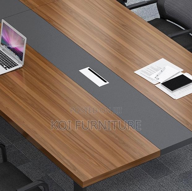 Office Table : 2400mm Modern Office Conference Table, - thumbnail 5