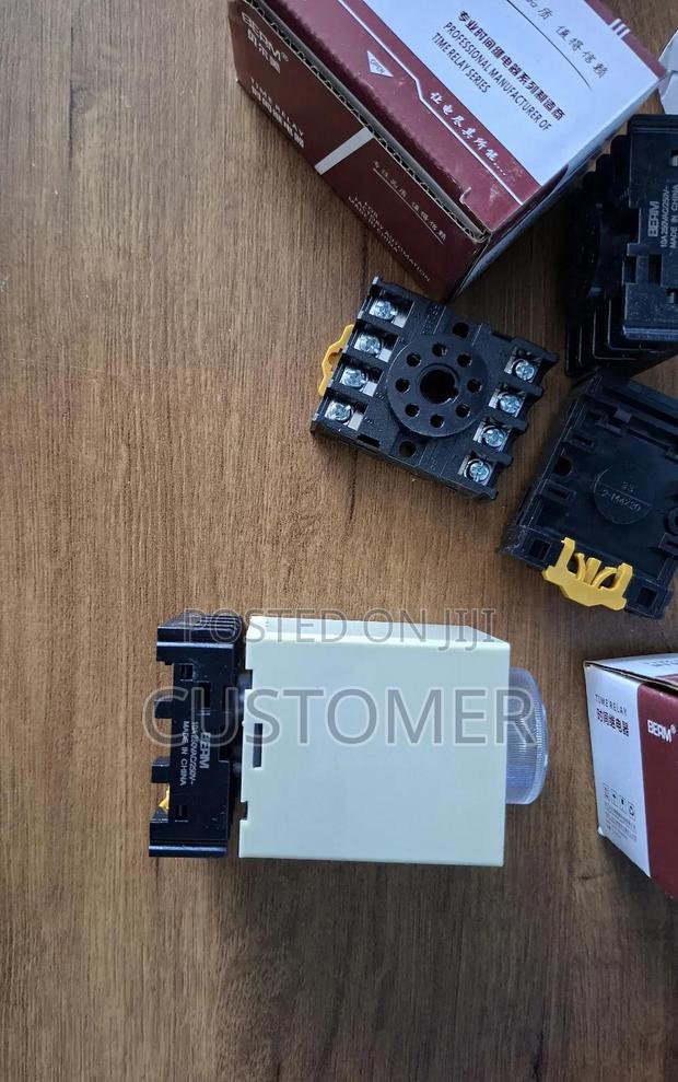 St3pa-B Delay Relay Knob Control Timer Delay 24v 220v 380v Timer - thumbnail 2