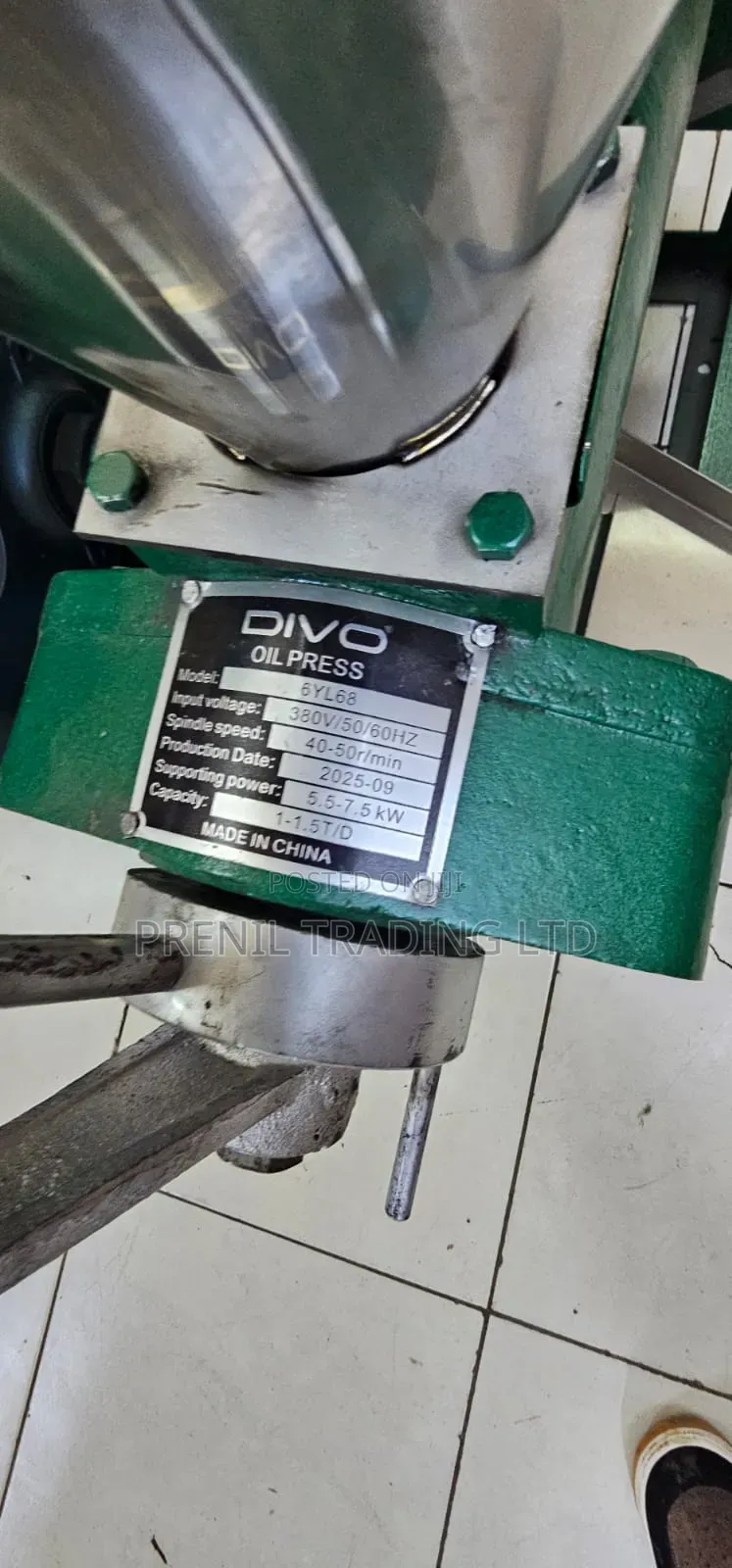 Divo Oil Press Machine