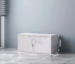 Office Cabinets: Heavy-Duty Steel Office Cabinet With 2 Lockers