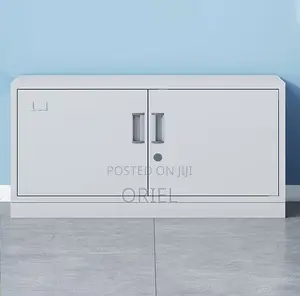Office Cabinets: Heavy-Duty Steel Office Cabinet With 2 Lockers