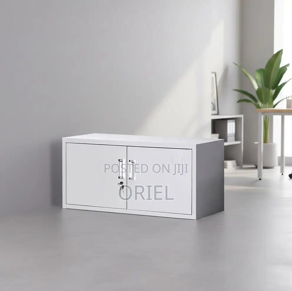 Office Cabinets: Heavy-Duty Steel Office Cabinet With 2 Lockers