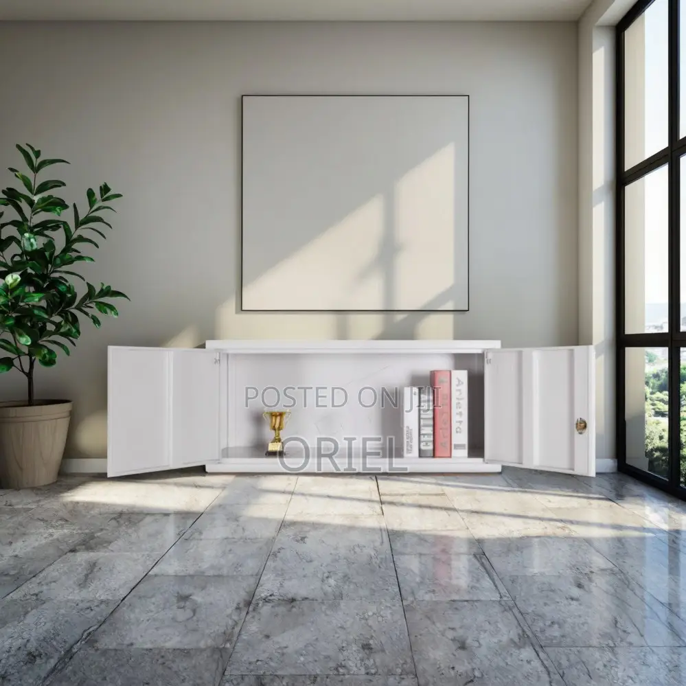 Office Cabinets: Heavy-Duty Steel Office Cabinet With 2 Lockers
