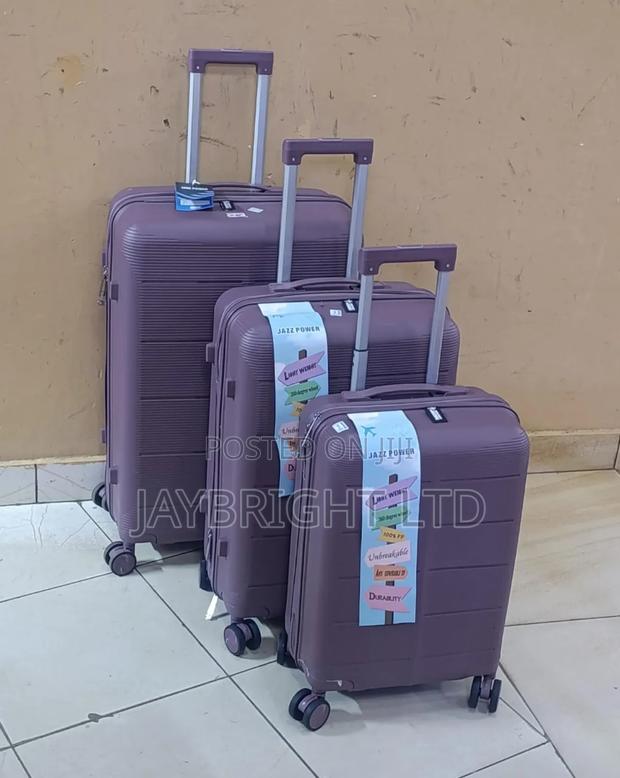 3 in 1 Unbreakable Pp Suitcases - main view