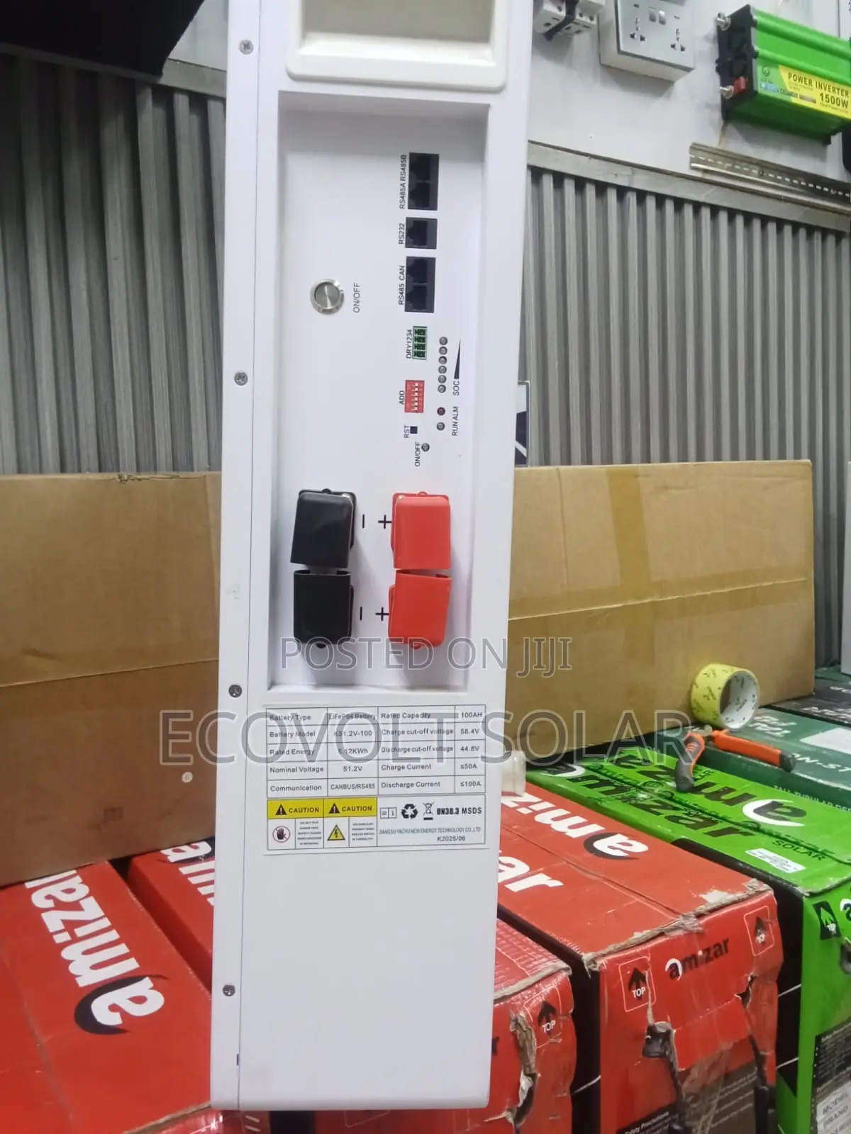 5.12kwh 51.2v Yachu Lithium Battery