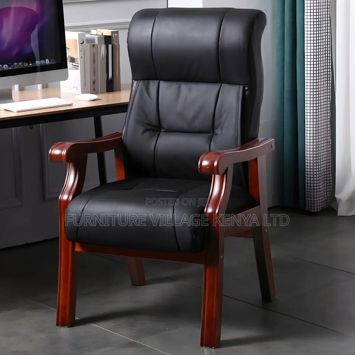 Office Chair; Modern Meeting Room Leather Conference Chair