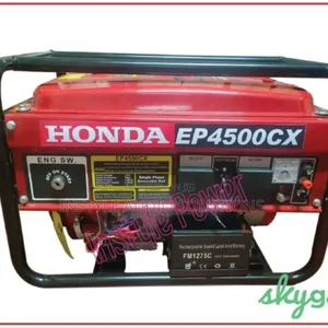 Honda Ep4500cx Petrol Engine Keystart 4.5kva Generator