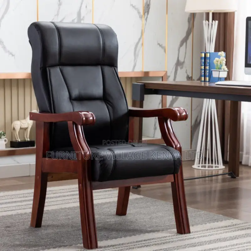 Office Chair; Modern Meeting Room Leather Conference Chair