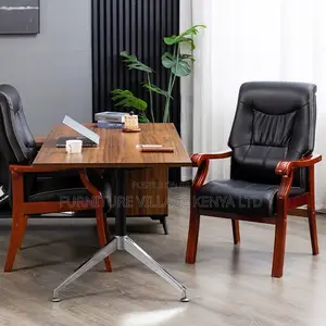 Office Chair; Modern Meeting Room Leather Conference Chair
