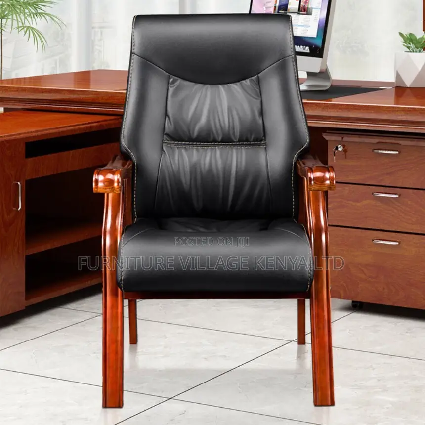 Office Chair; Modern Meeting Room Leather Conference Chair