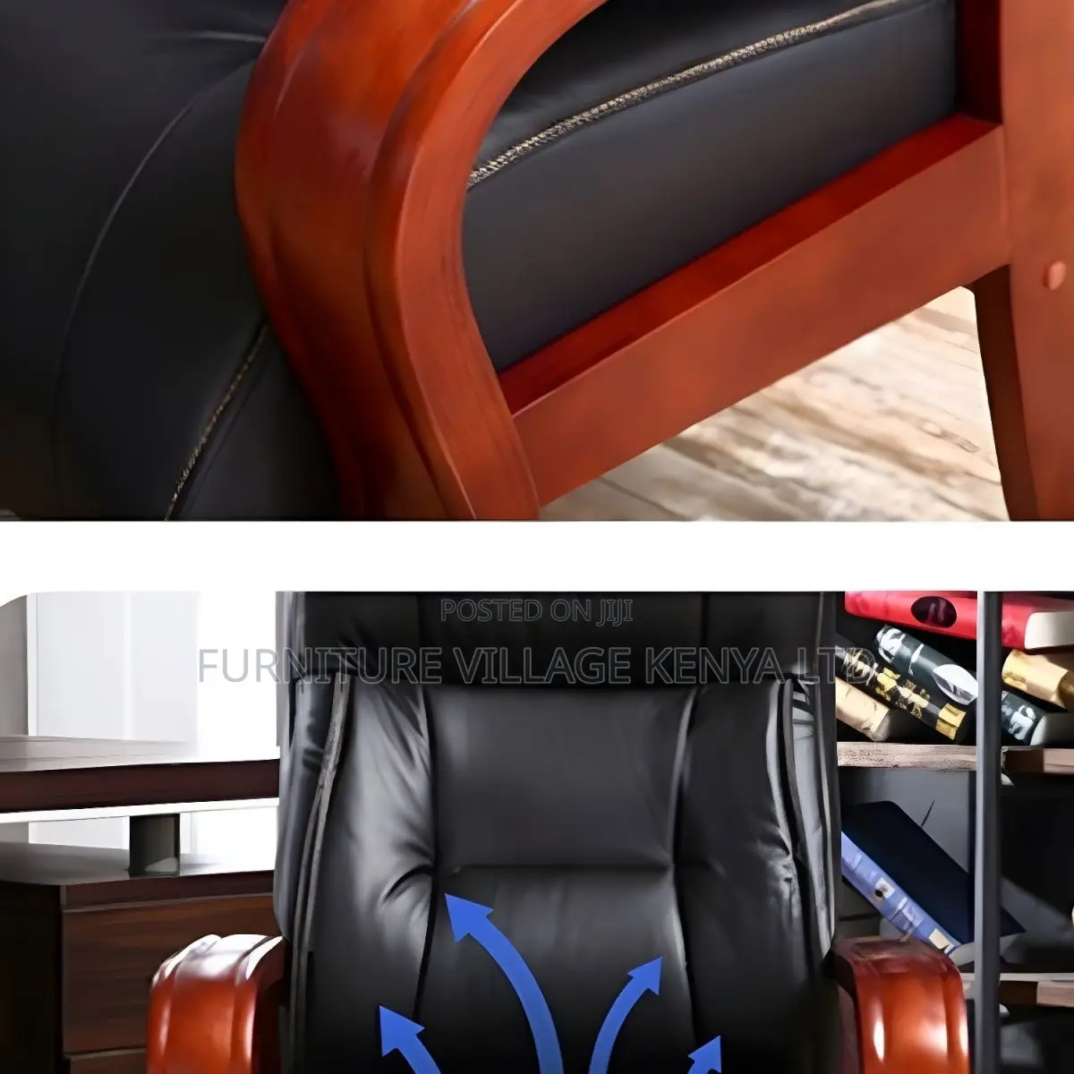Office Chair; Modern Meeting Room Leather Conference Chair