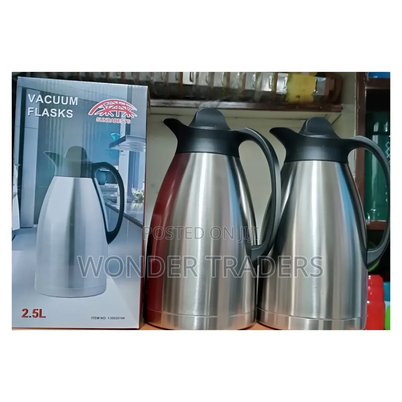 *2.5ltr Unbreakable Flask Stainless Steel