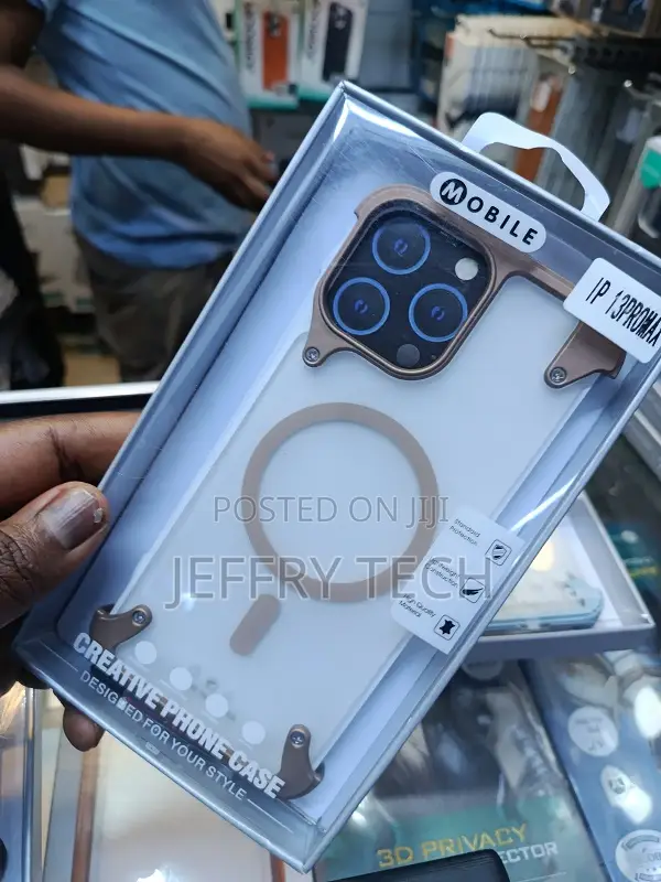 iPhone 13 Pro Max and Features a Protective Metal Framework With Magsa