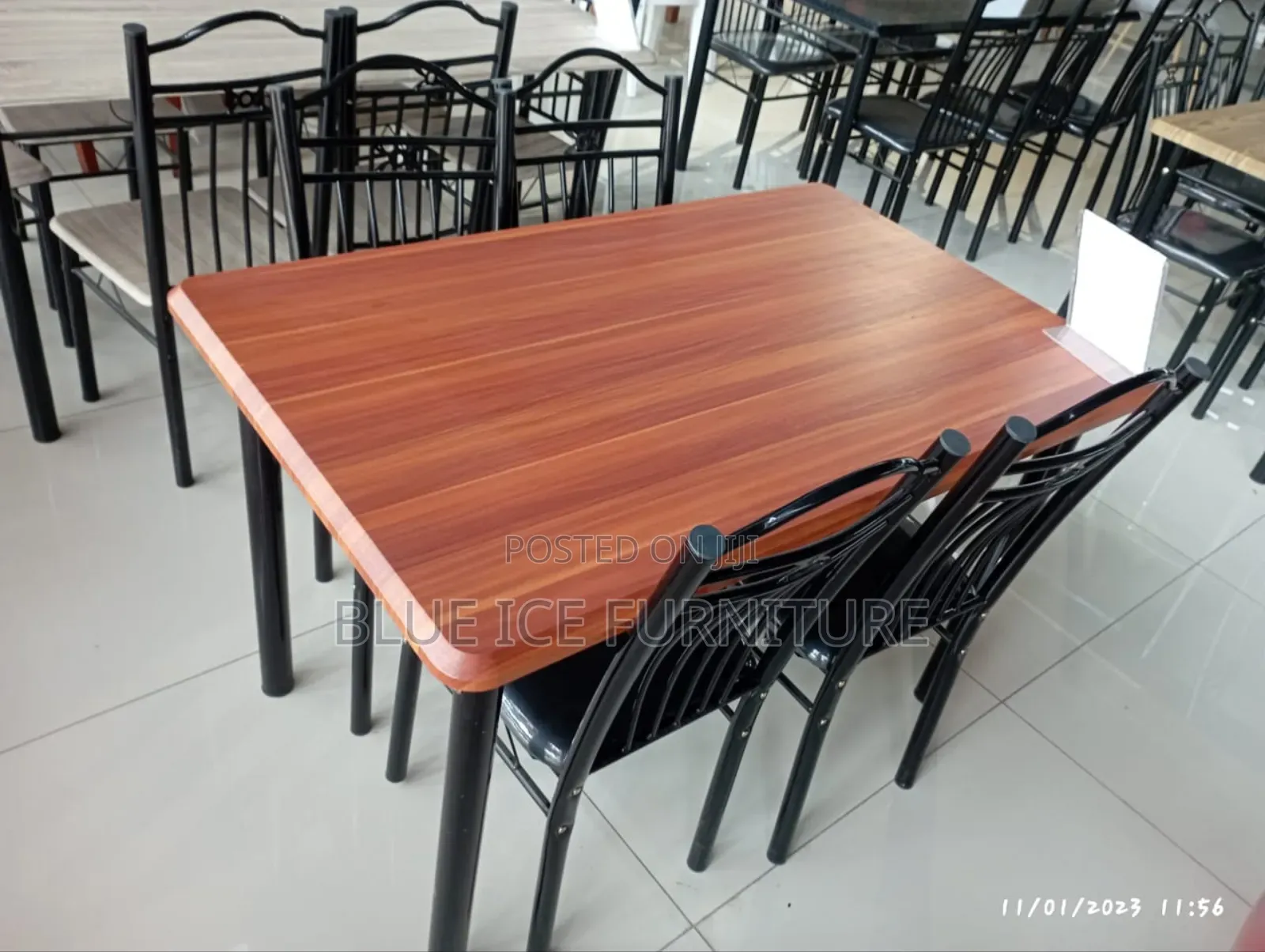 Prime 4 Seater Wooden Dining Chair and Table
