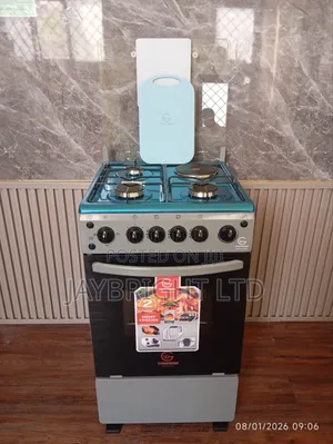 Eurochef Free Standing 3 Gas Burner +1 Electric Cooker.