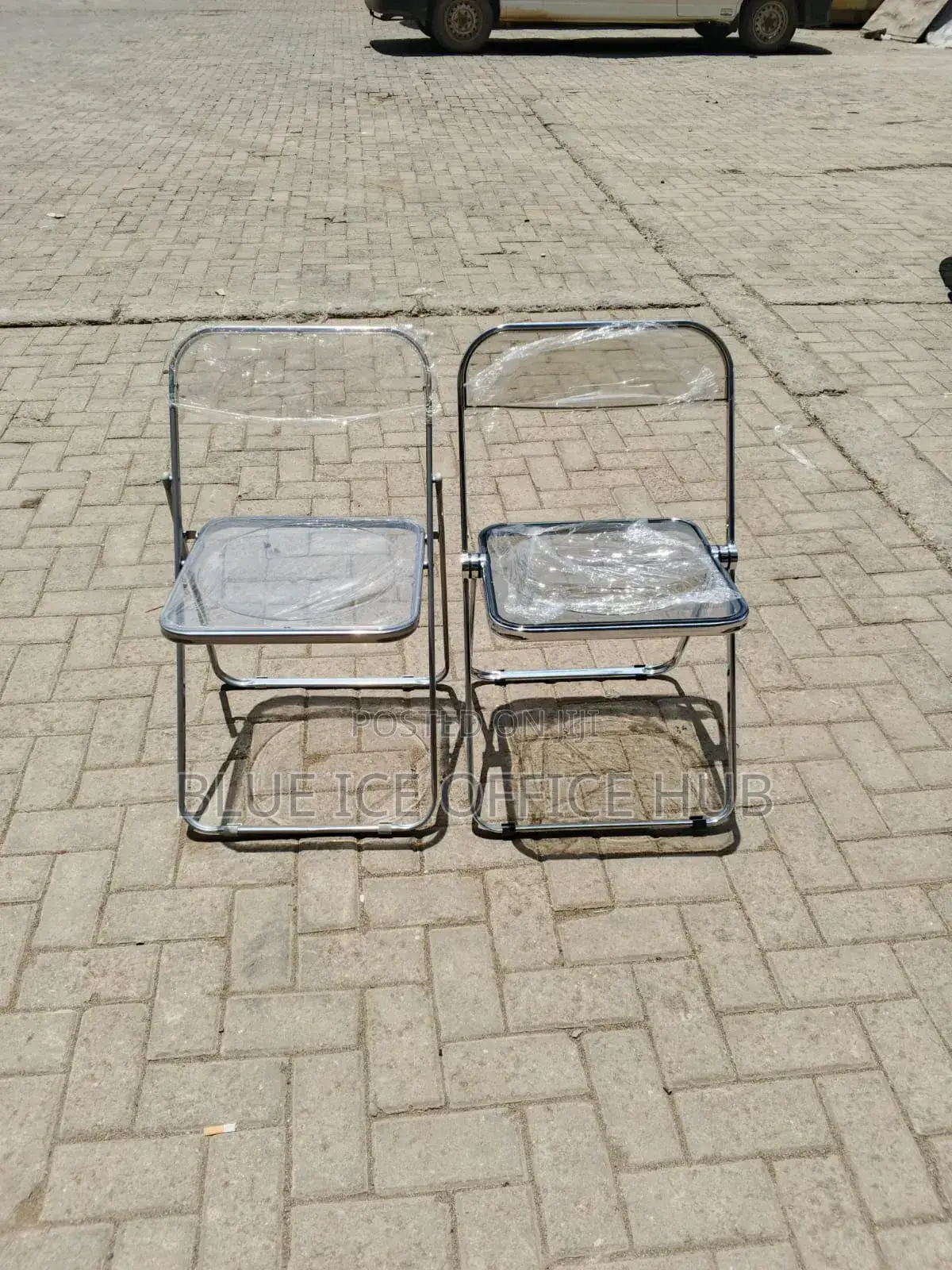 Transparent Foldable Chair