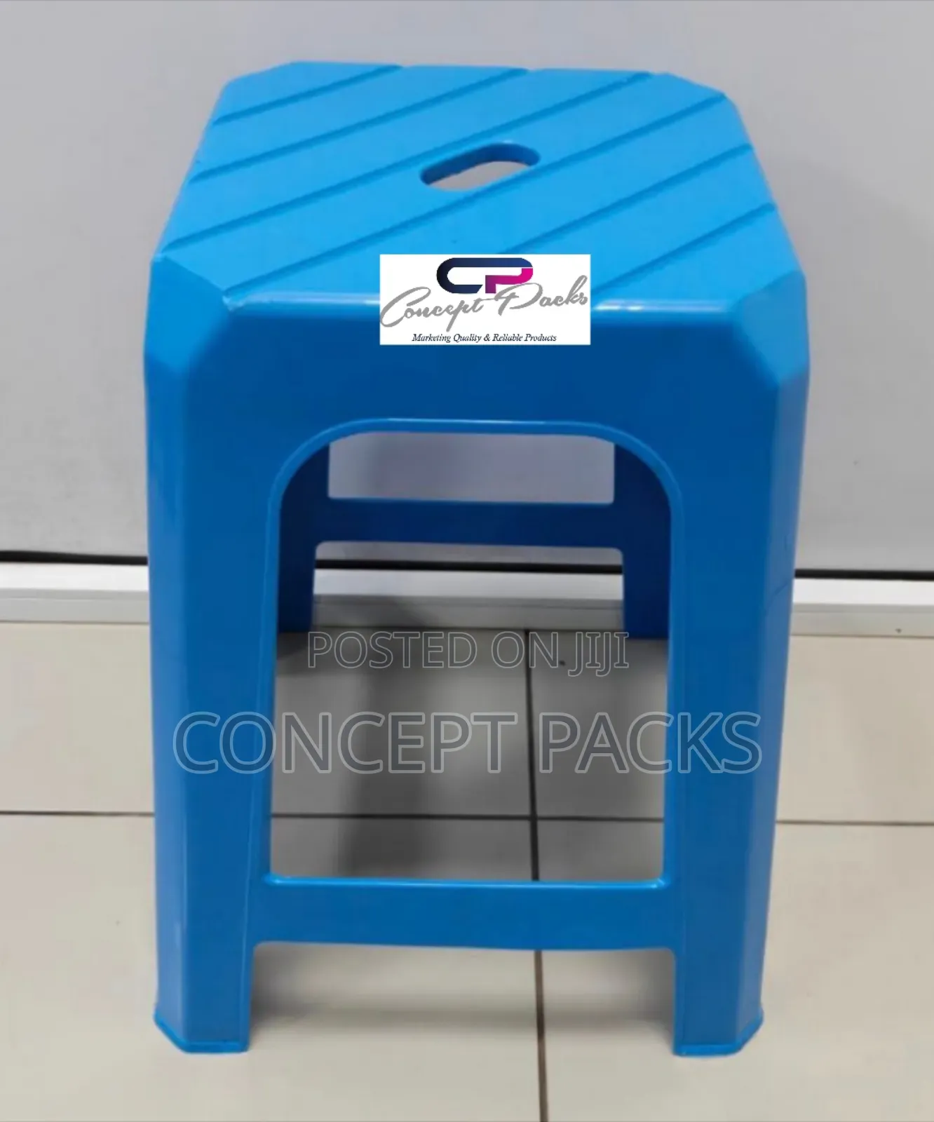 Blue Concept Plastic Stools