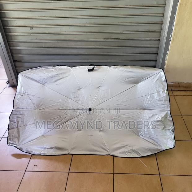Car Dashboard Umbrella / Sunvisor Windscreen Cover - thumbnail 3