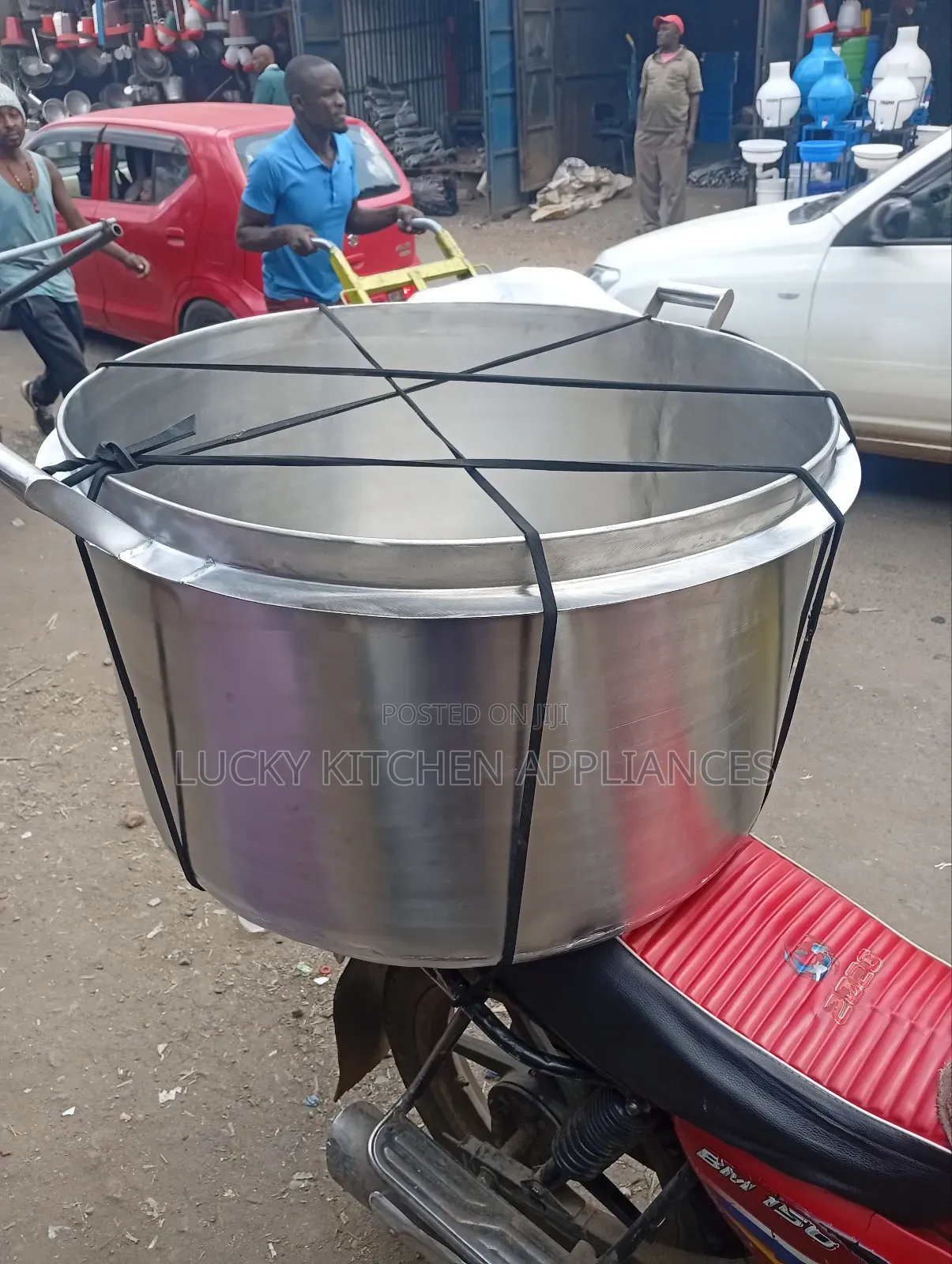 Stainless Steel Boiler Heavier Gauge.