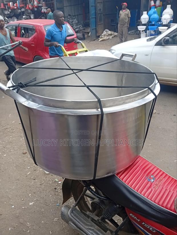 Stainless Steel Boiler Heavier Gauge.