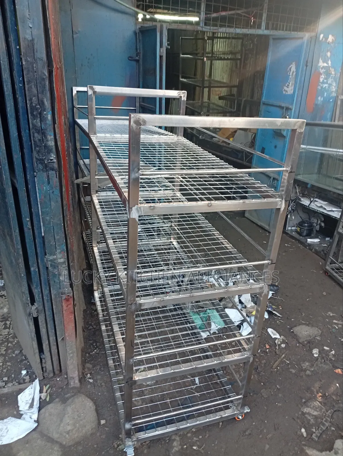 Stainless Steel Kitchen Racks.