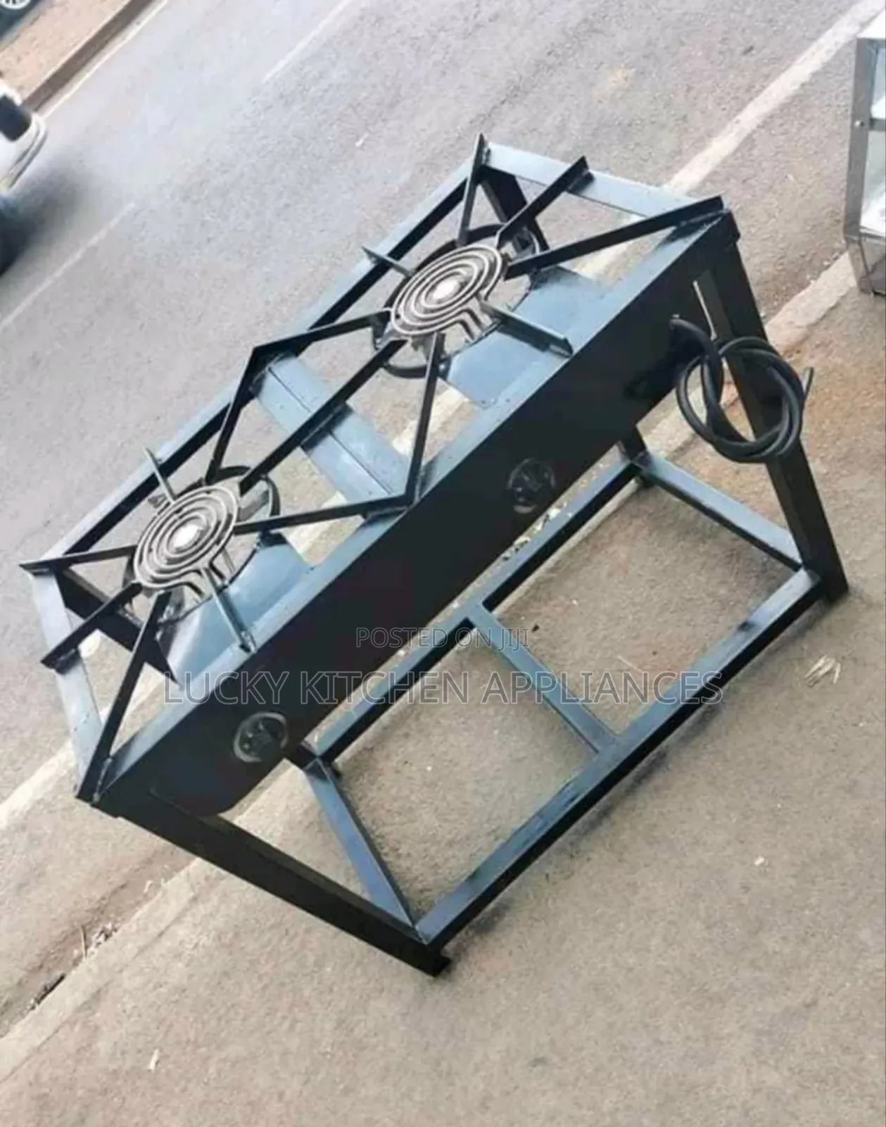 Electric Mild Steel Two Burner.