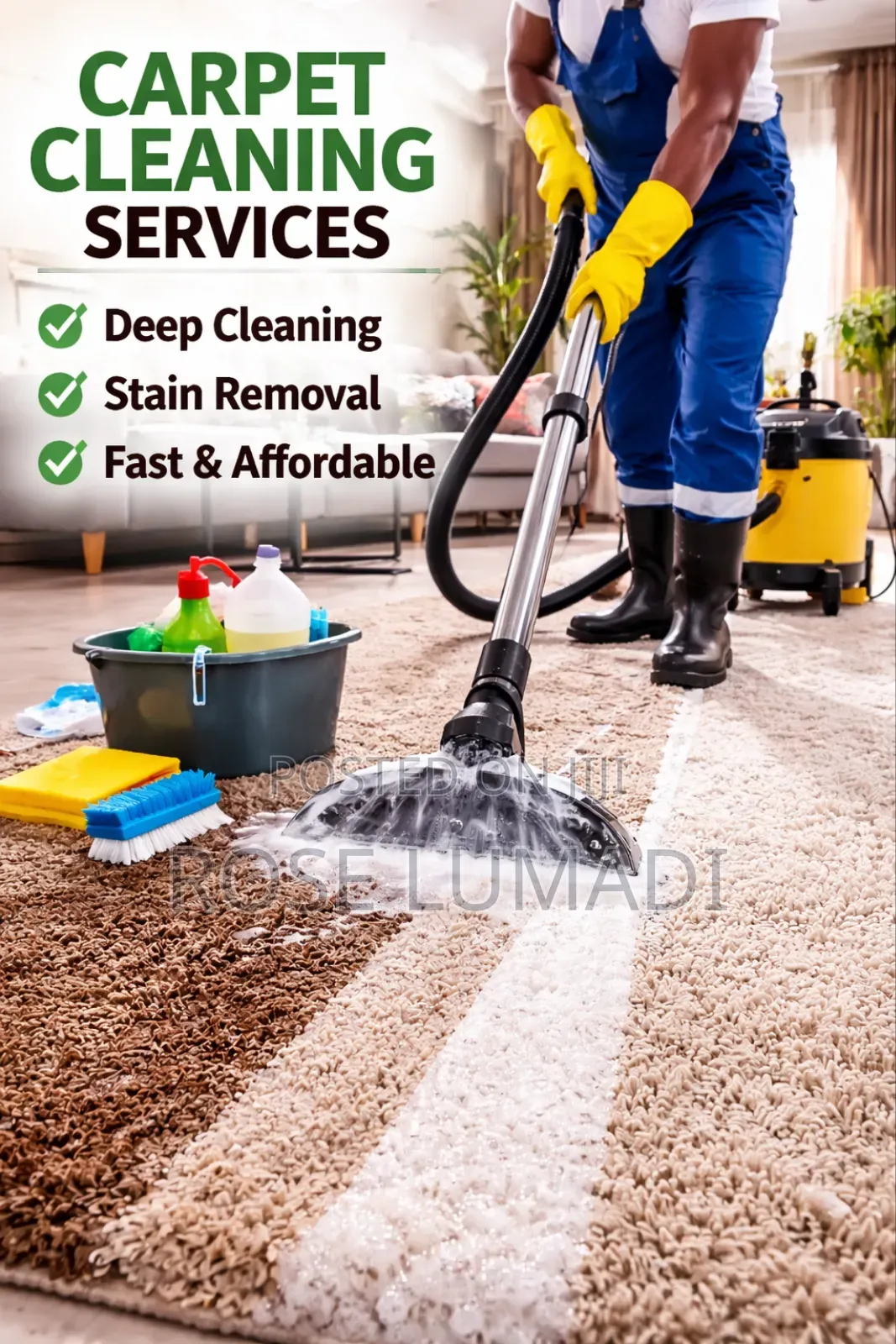 Sofa and Carpet Cleaning Services in Nairobi