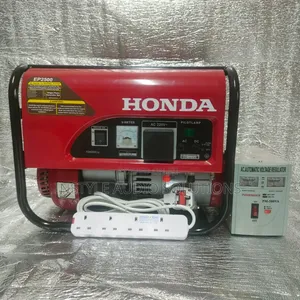 2kva Honda Petrol Engine Recoil Start Generator - 500w Power Regulator