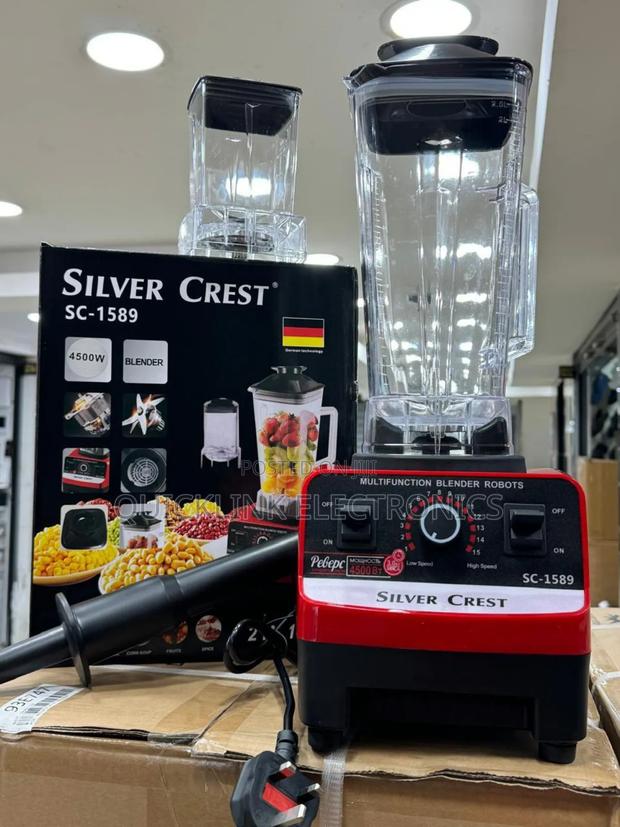 Silver Crest Commercial 2 in 1 Blenders - main view