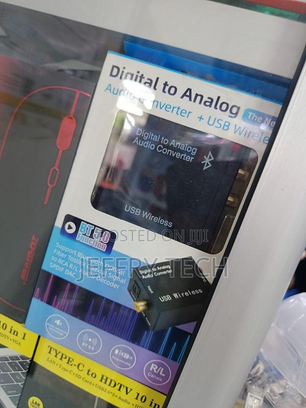 Digital Optical Audio Adapter - Rca With Bluetooth Sm-c7852bt Sm-c7852 - thumbnail 2