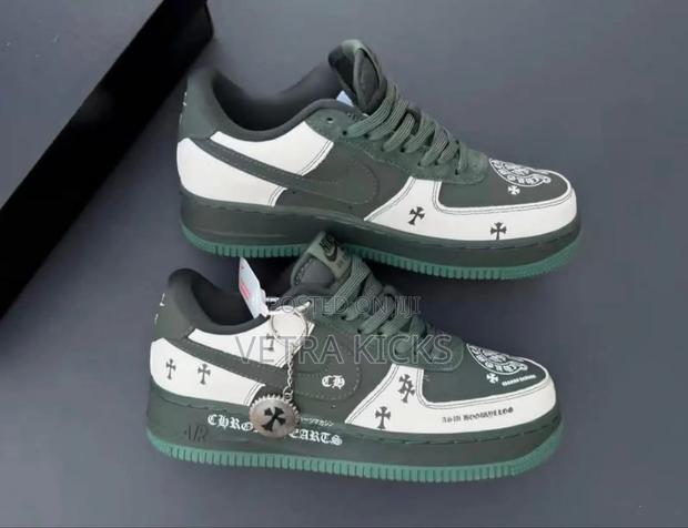 Nike Airforce 1 Chrome Hearts Sneakers - thumbnail 2
