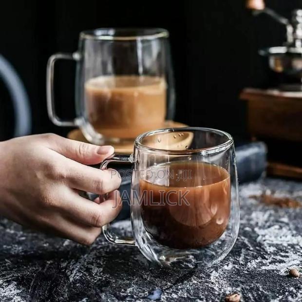 Borosilicate Double Walled Mug - Ev - main view