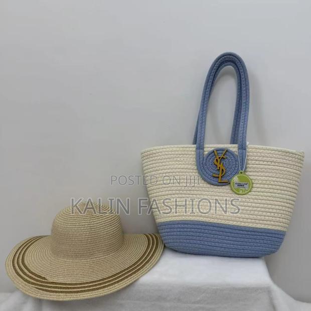 Wooven Bag +Hat Combo - thumbnail 3