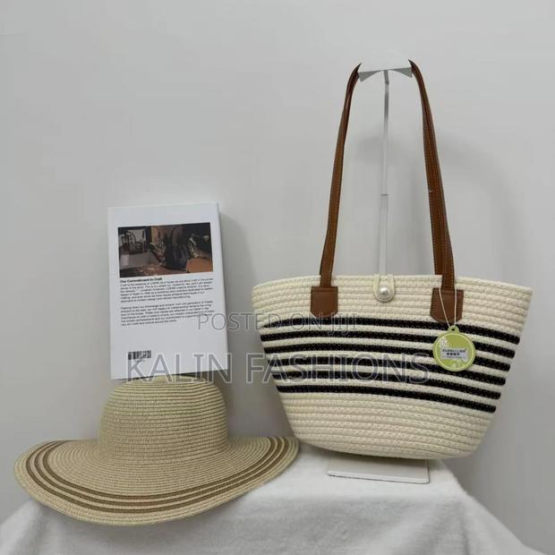 Wooven Bag +Hat Combo - thumbnail 8