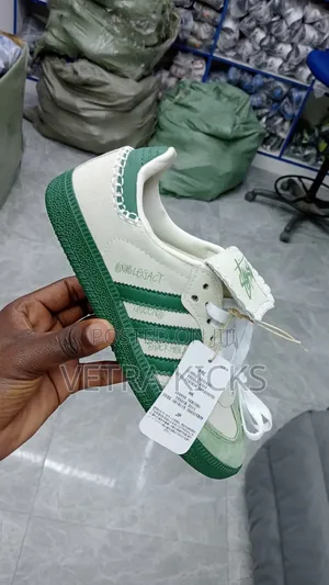 Adidas Samba Stussy Green Sneakers