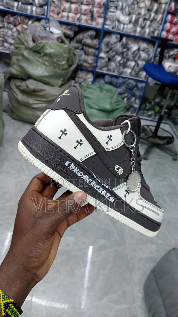 Airforce 1 Chrome Hearts White Coffee Colourway - thumbnail 3