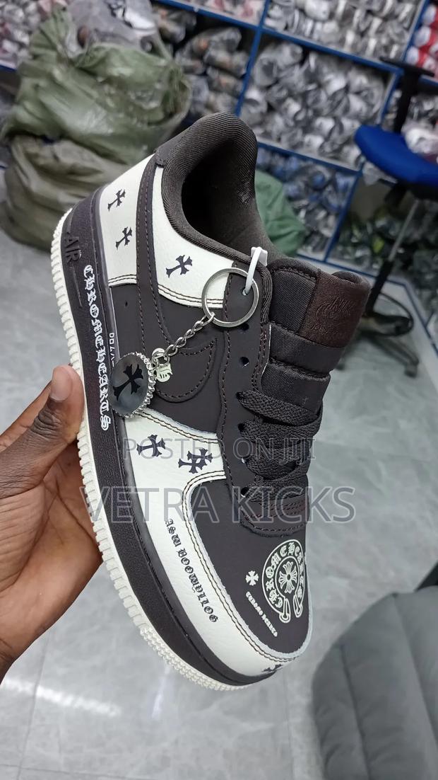 Airforce 1 Chrome Hearts White Coffee Colourway - thumbnail 5