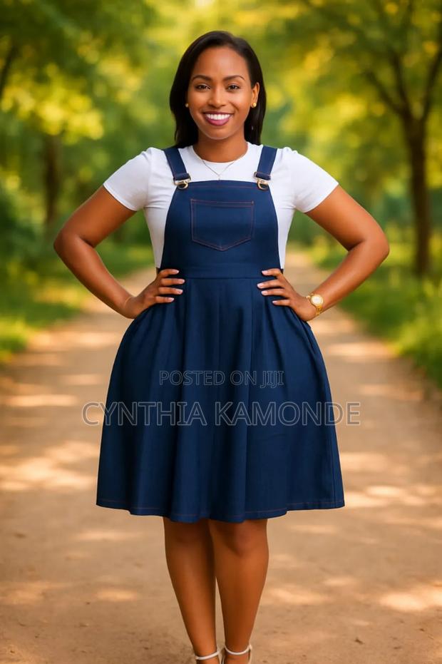 2pc Denim Maxi Dress - thumbnail 3