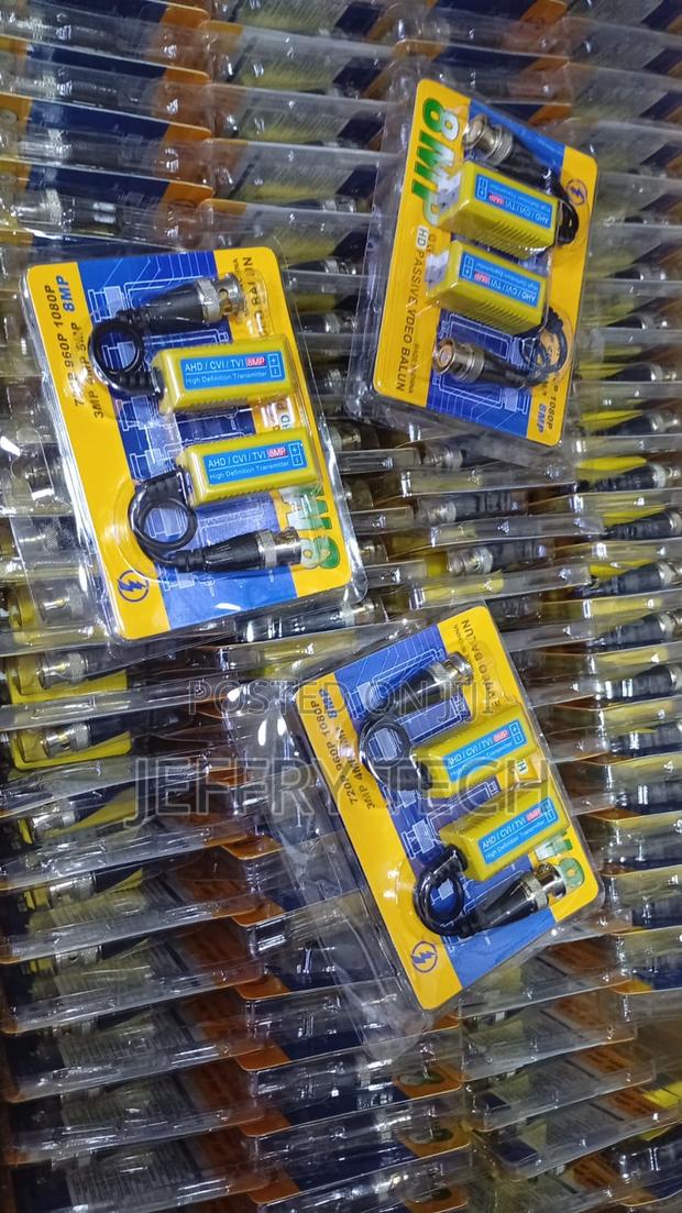 Video Balun | 8mp Passive Hd BNC Video Balun Transceiver Transmitte