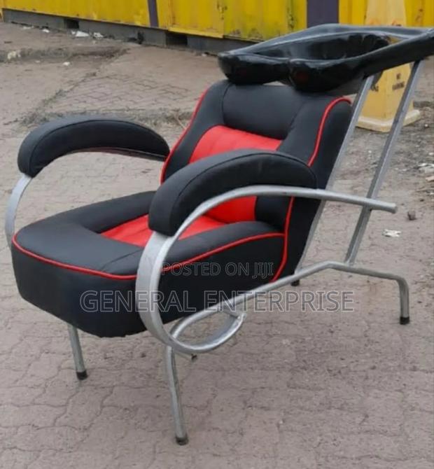 Executive Barber Chair With Sink - main view