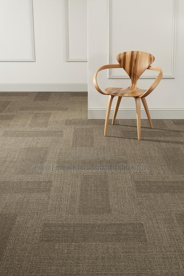 Carpet Tiles Different Colors and Patterns in Stock