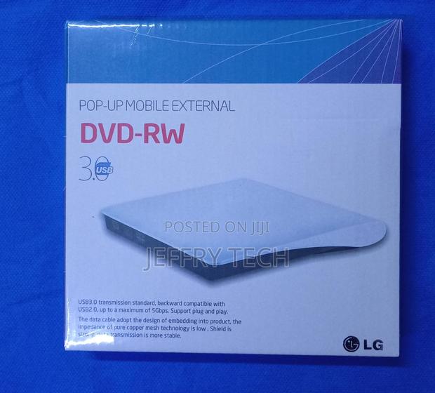 Lg Pop-Up Mobile External DVD-Rw Drive - main view